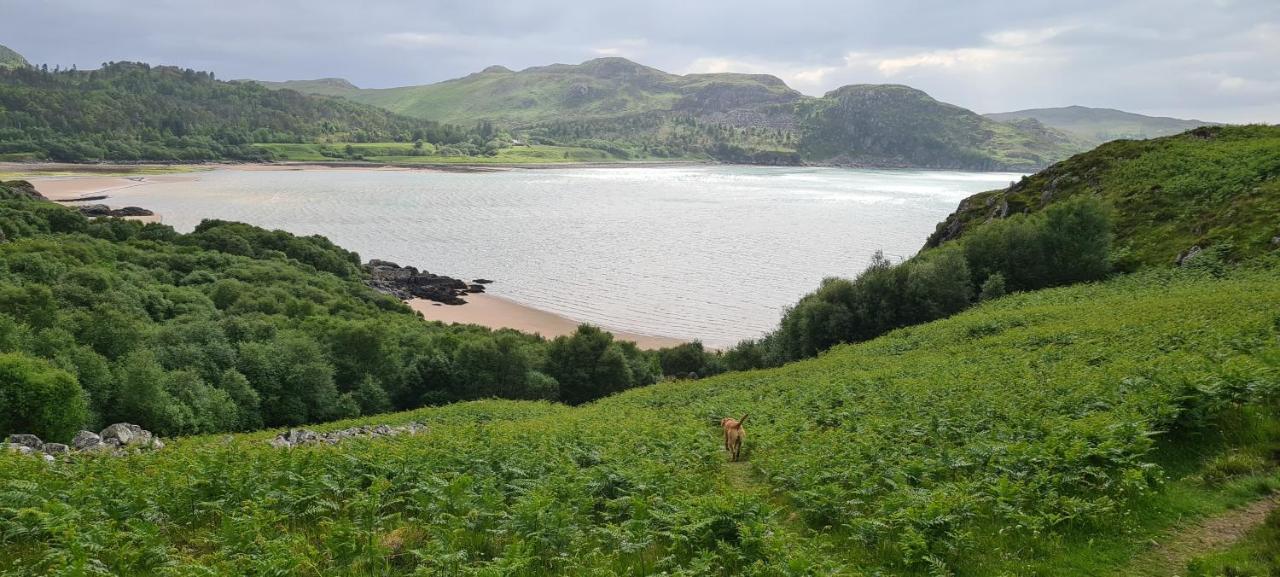 Loch Ewe Luxury Pods Lägenhet Mellon Charles Exteriör bild